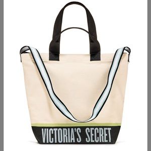 Victoria's Secret Canvas Insulated Cooler Tote